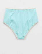 Aerie 하이 웨이스트 샤인 비키니 하의