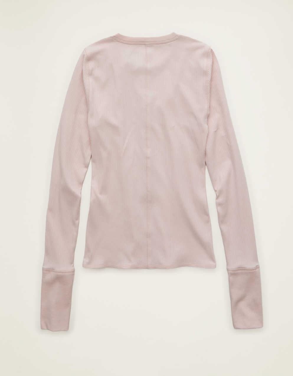 AE Long Sleeve Henley T-Shirt