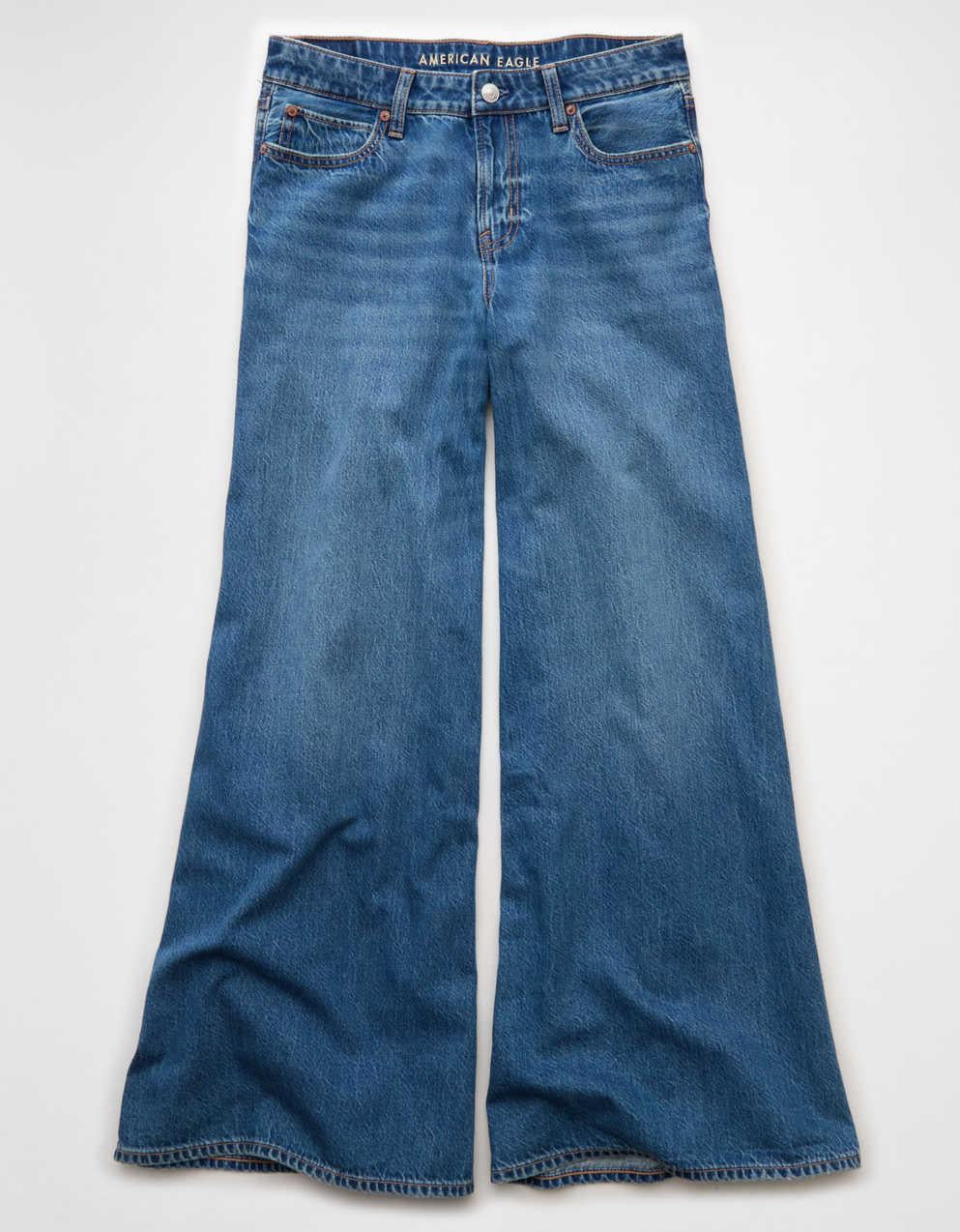 AE Dreamy Drape Strigid A-Line Fit Jean