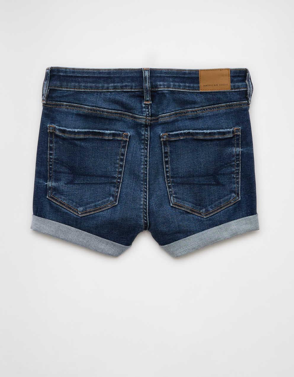 AE Next Level High-Waisted Denim Short Short