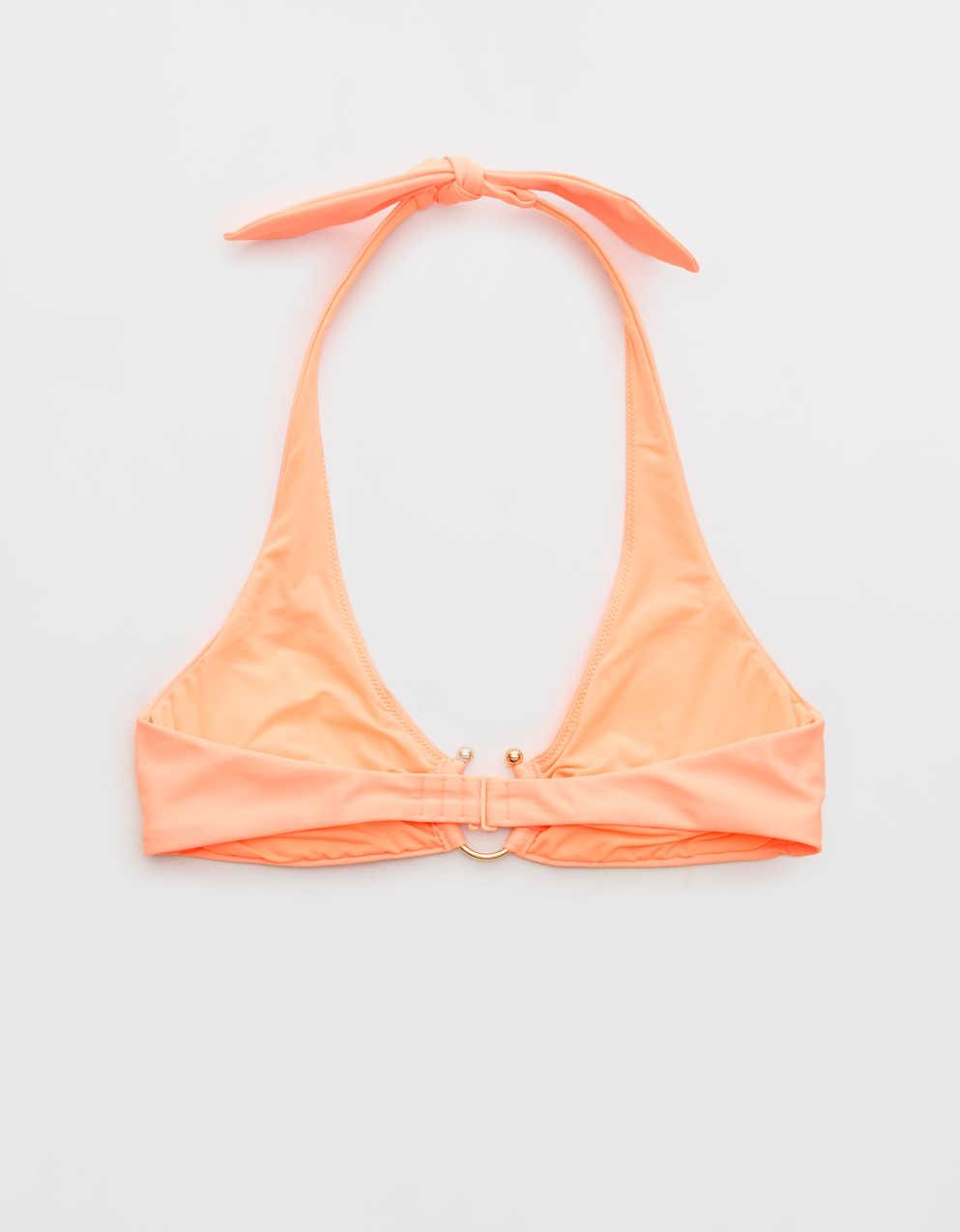 Aerie Horseshoe Ring Halter Voop Bikini Top