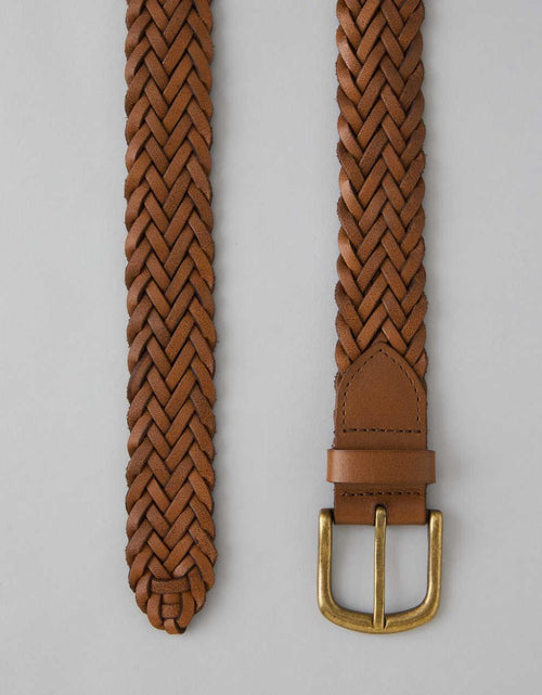 AE Braided Leather Belt
