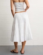 AE Tiered Midi Skirt
