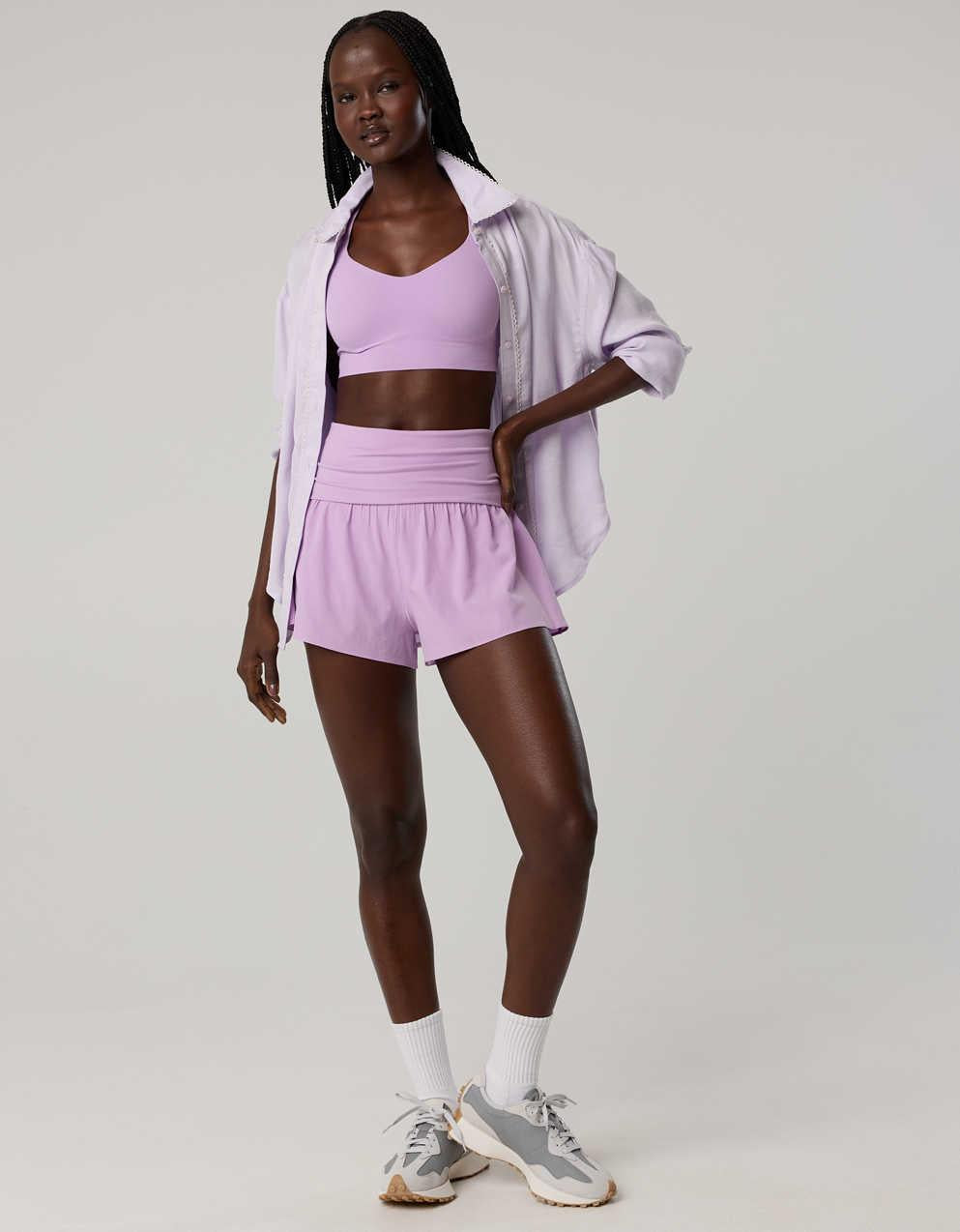 Offline 바이 Aerie Real Me 폴드오버 플로피 쇼트