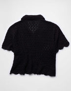 AE Button-Up Sweater Polo