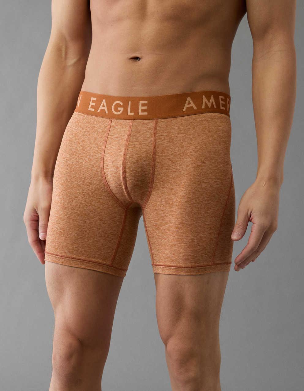 AEO Men's Space Dye 6" Flex Boxer Brief