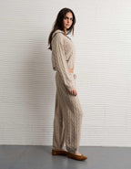 AE Cable Knit Sweatpant