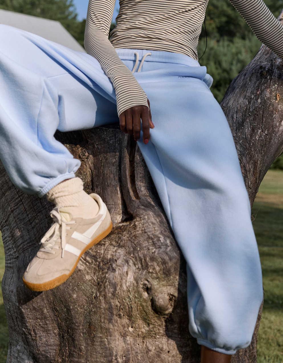 OFFLINE By Aerie Cloud Fleece Baggy Jogger