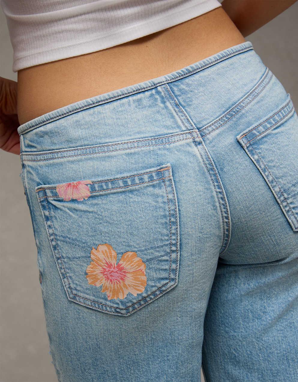 AE Super Low-Rise Baggy Flare Jean
