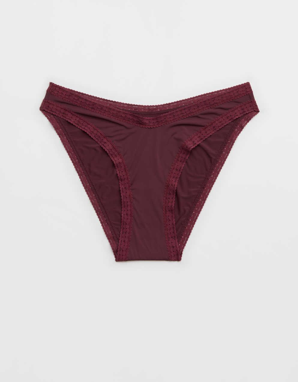 SMOOTHEZ헤즈 Microfiber 레이스 비키니 언더웨어