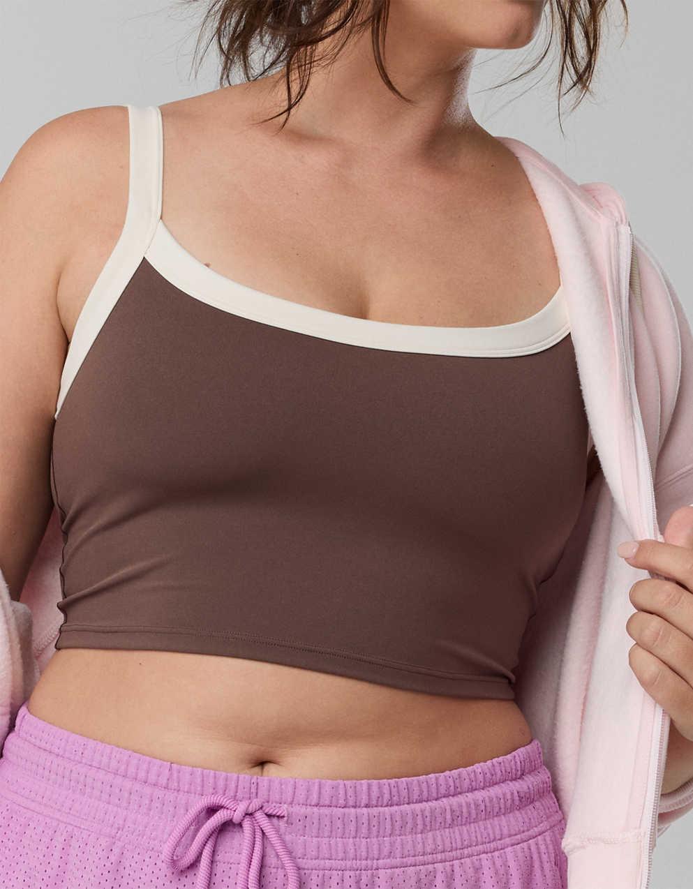 Aerie ‘Real Me’ Offline 전용, 로우 키 링거 롱라인 스포츠 브라