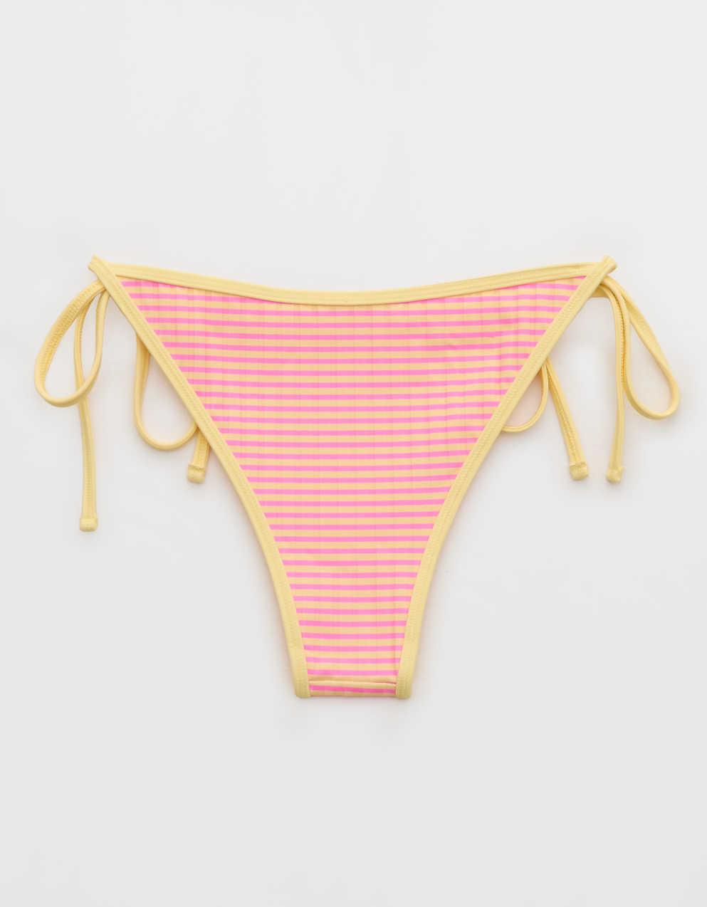 Aerie 립 치키스트 사이드 타이 비키니 하의
