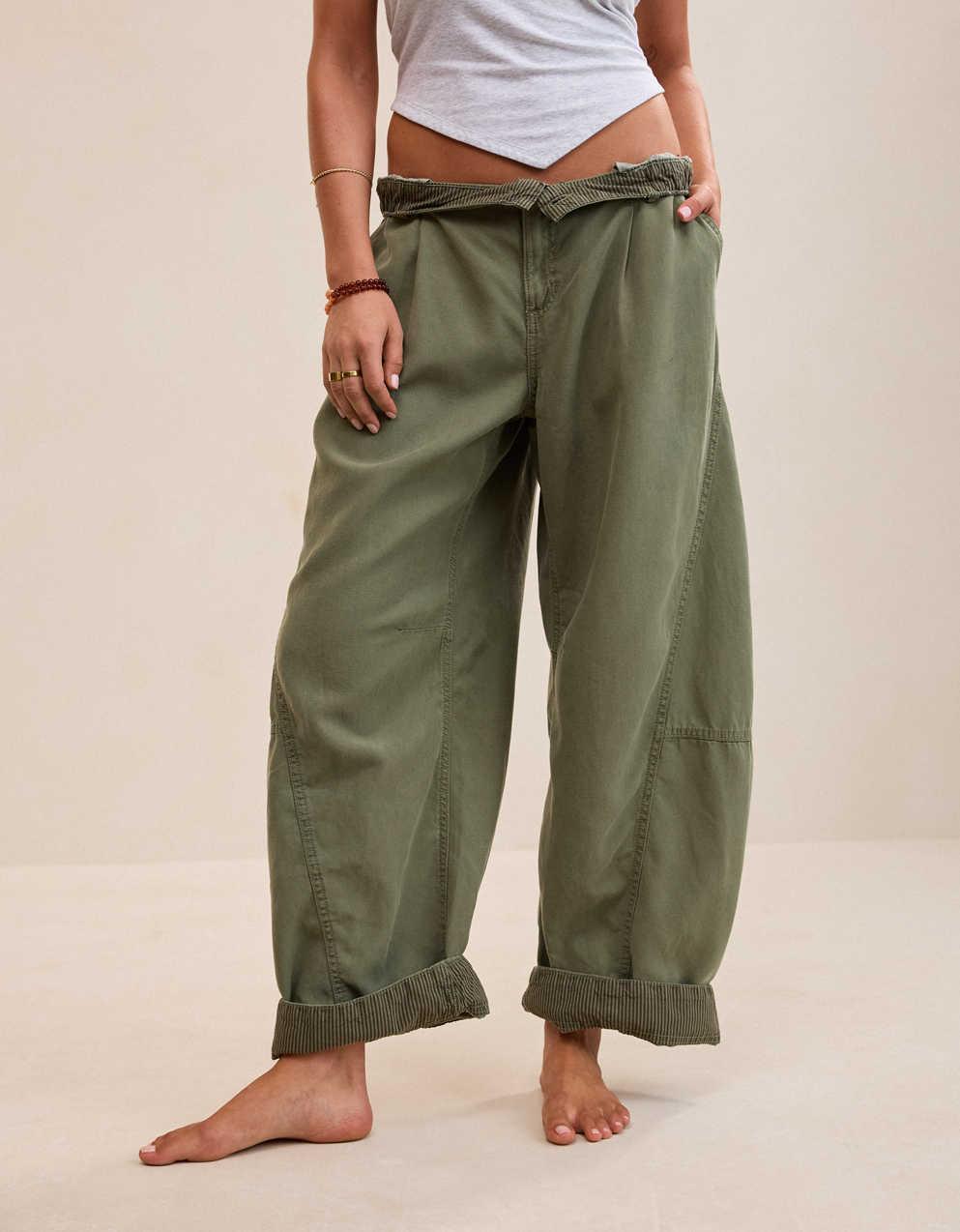 Aerie 유틸리티 벌룬 치노 팬츠