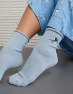 AE Snoopy Skier Crew Socks