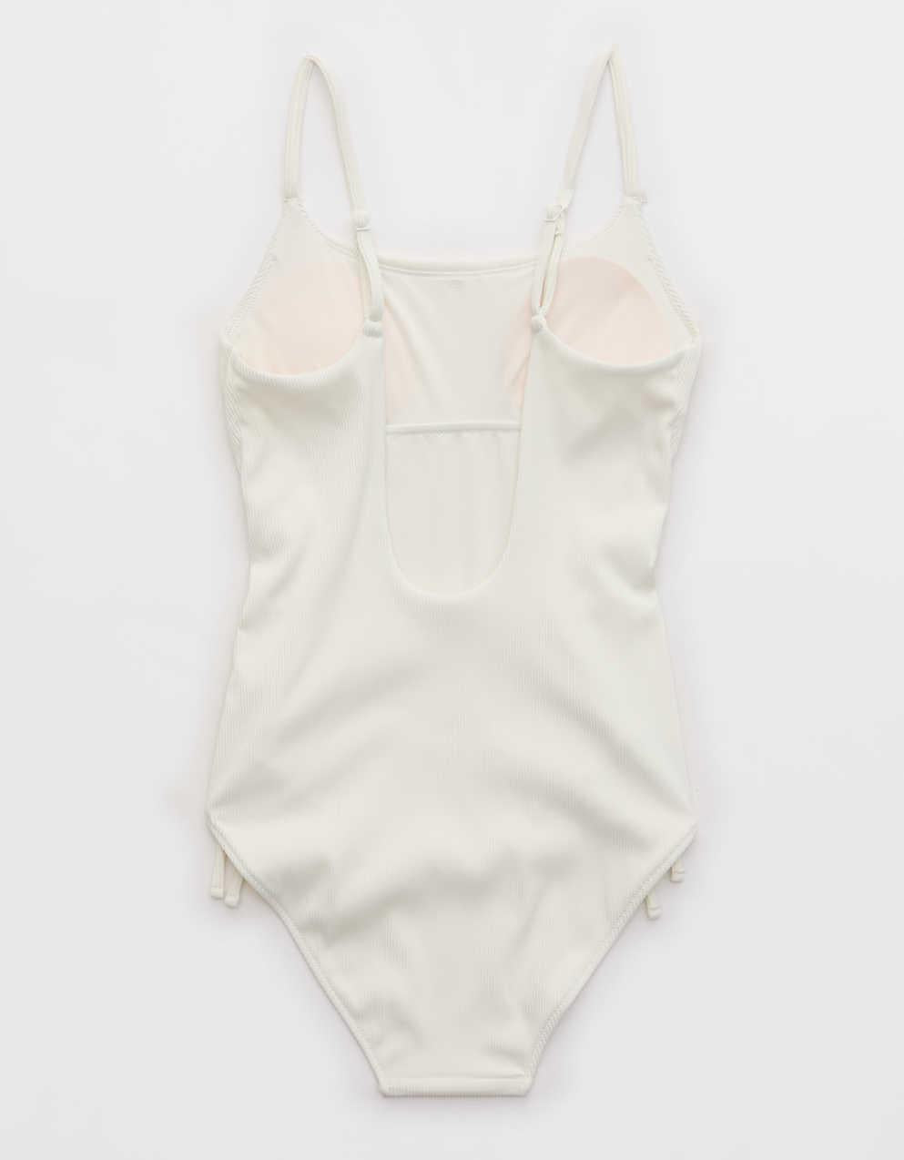 Aerie 립 스쿱 원피스 수영복