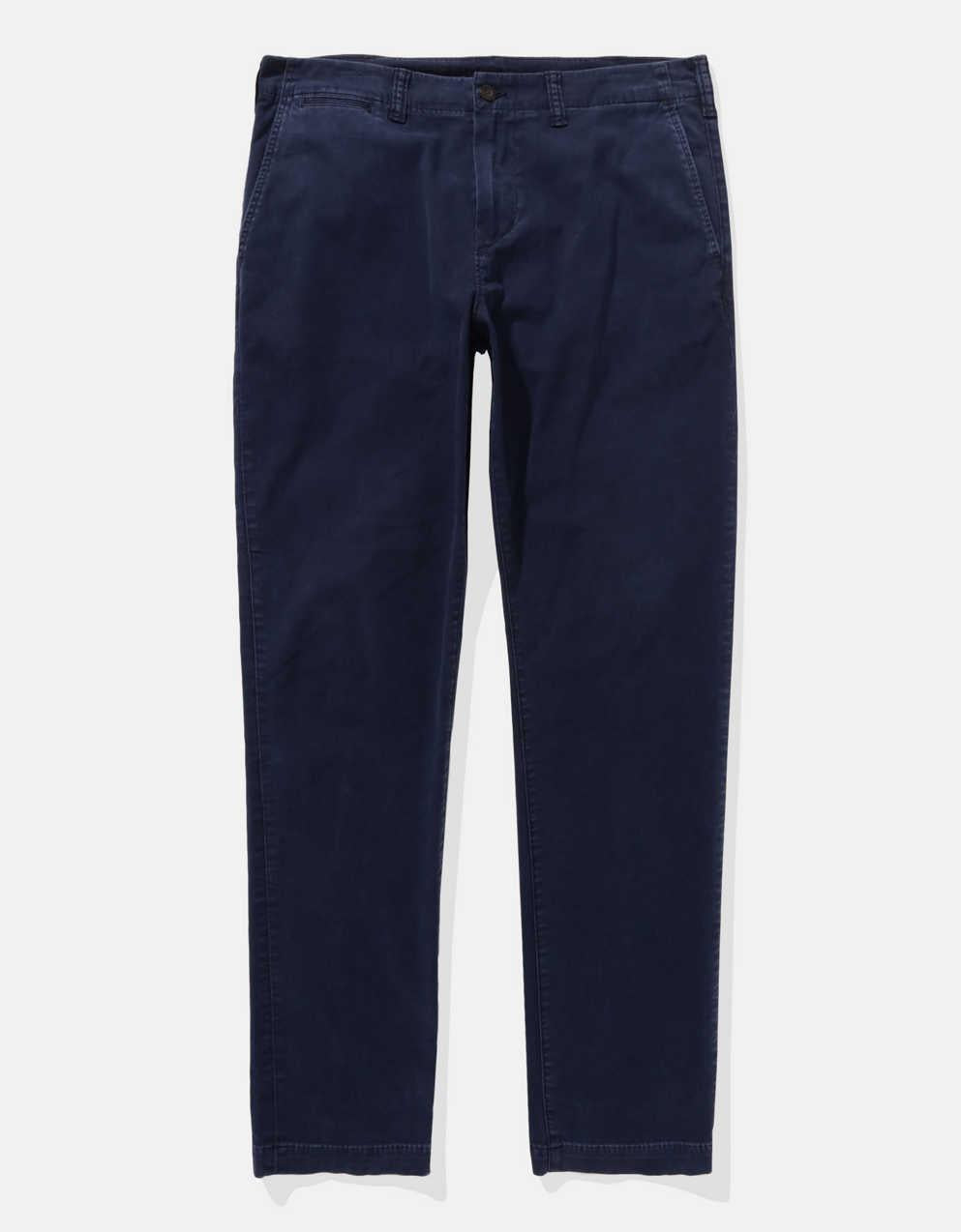 AE Flex Slim Lived-In Khaki Pant