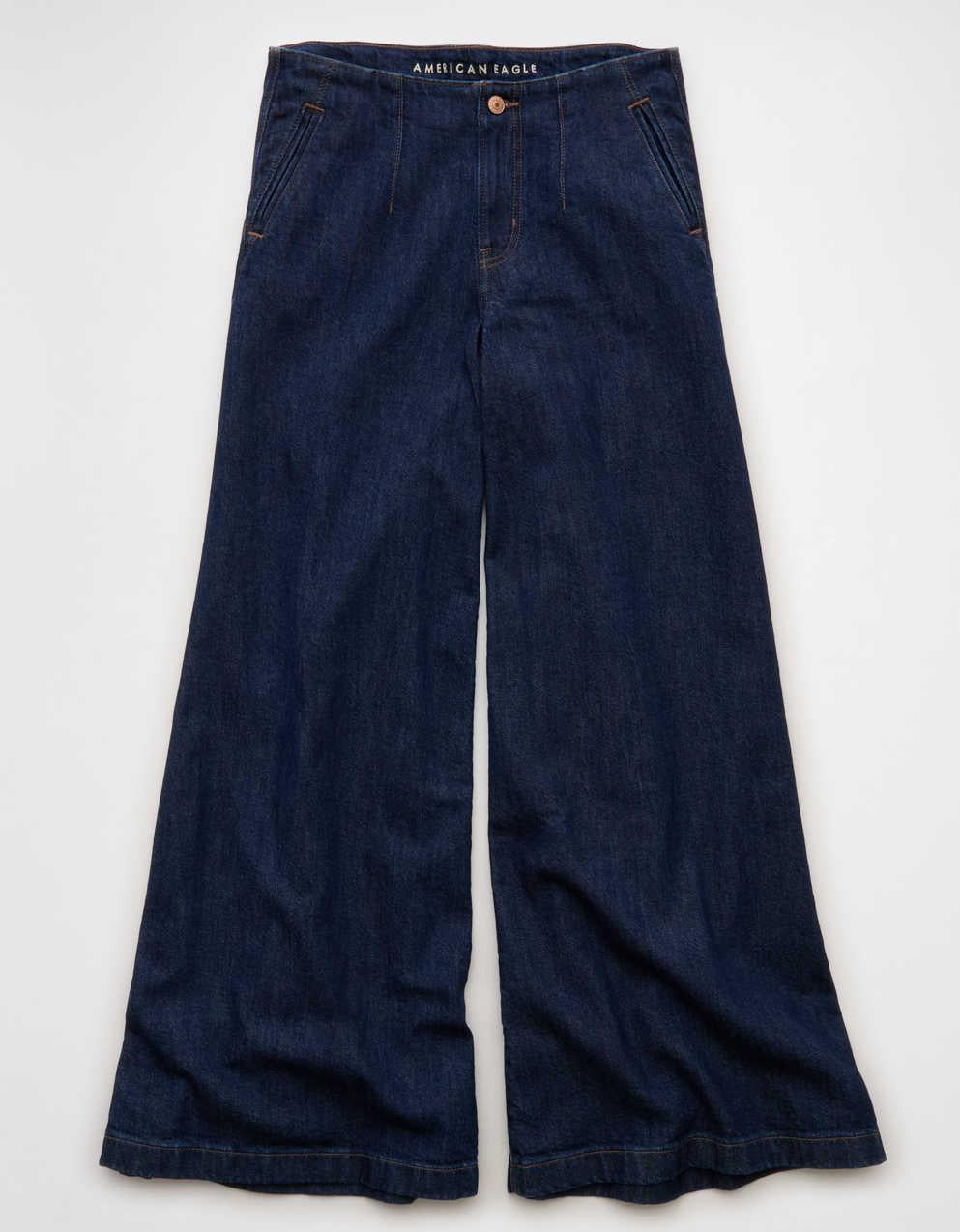 AE Dreamy Drape Baggy A-Line Fit Jean