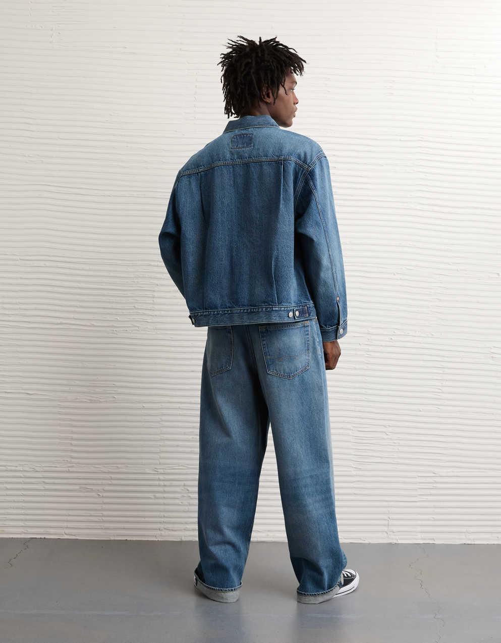 AE 데님 트러커 재킷