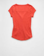 AE V-Neck Henley T-Shirt