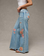 AE Super Low-Rise Baggy Flare Jean