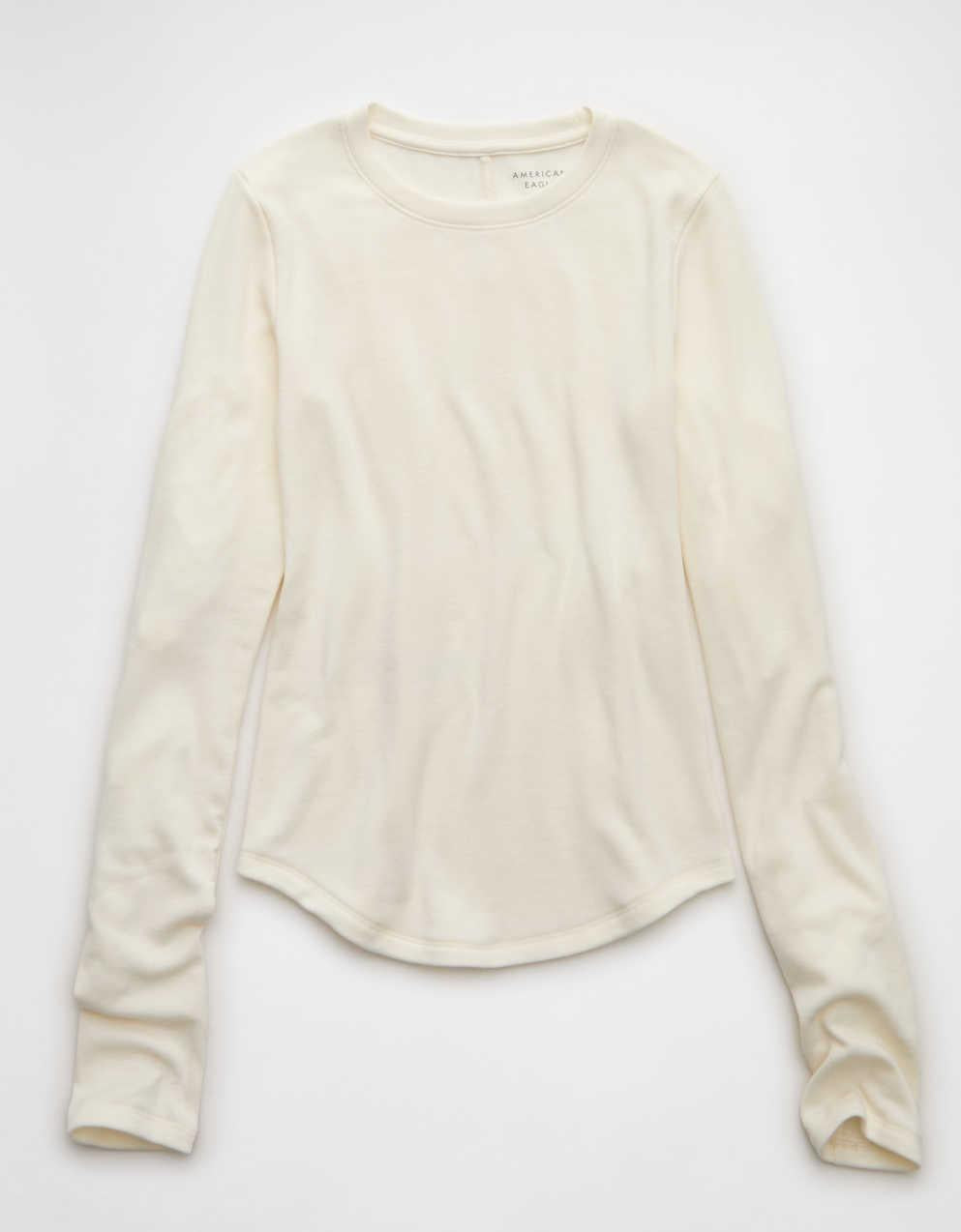 AE Long Sleeve Cozy Crew Neck T-Shirt
