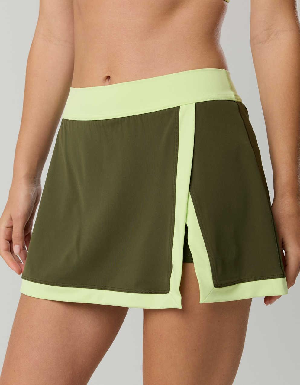 Offline 바이 Aerie Real Me 엑스트라 컬러블록 스커트