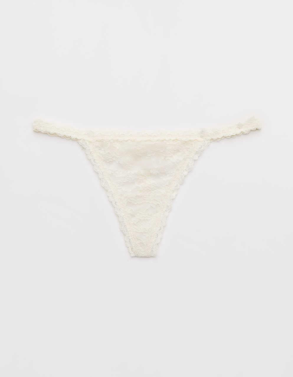 빈티지 레이스 스트링 썬그 속옷 뽐내기