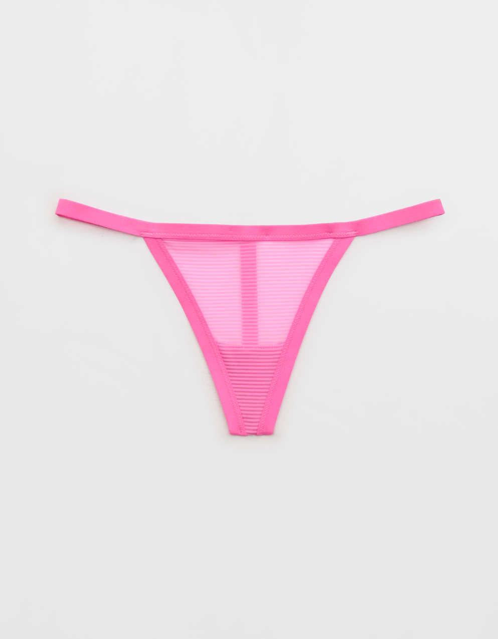 스무헤즈 쉬어 스트라이프 통 언더웨어