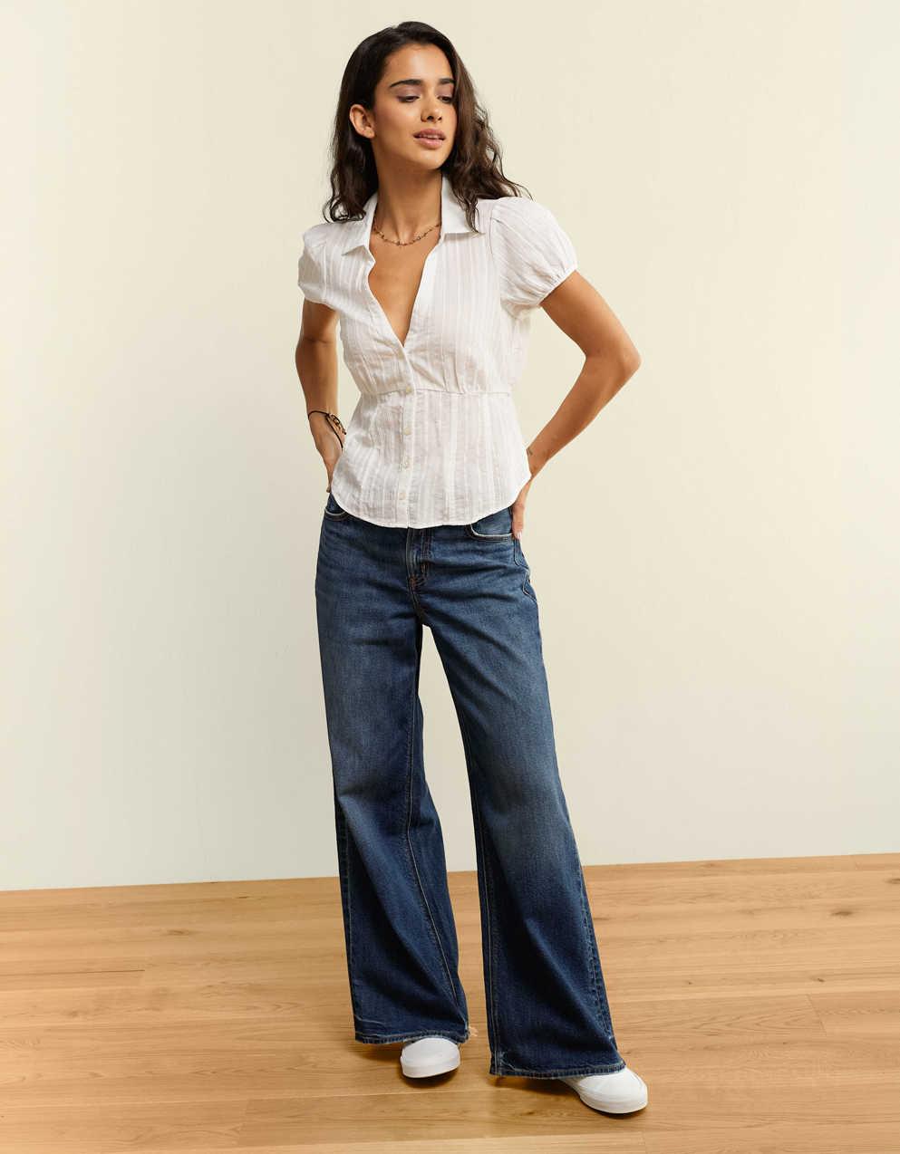AE Short Sleeve Button Up Shirt