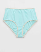 Aerie 하이 웨이스트 샤인 비키니 하의