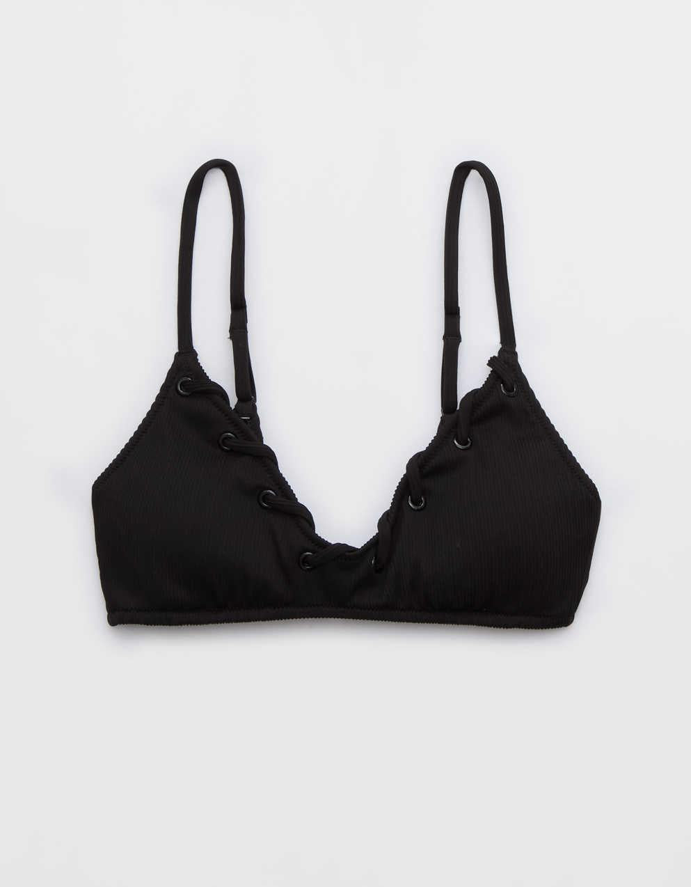Aerie 립브이브 비키니 탑