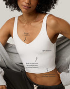 OFFLINE By Aerie Real Me Low Key Longline Sports Bra