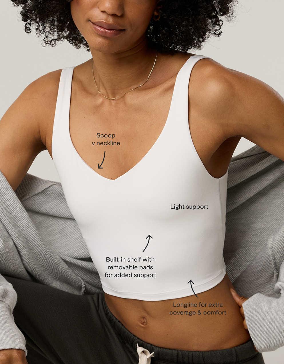 OFFLINE By Aerie Real Me Low Key Longline Sports Bra