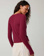 OFFLINE By Aerie Thumbs Up Fitted Ribbed T-Shirt