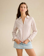 AE Fitted Button-Up Shirt