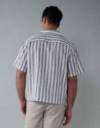 AE 풀사이드 리넨 블렌드 버튼업 셔츠