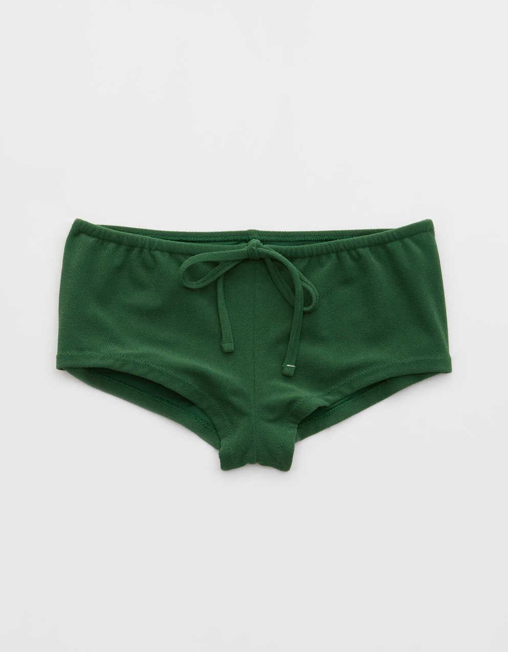 Aerie 테리 보이쇼트 치키 비키니 하의