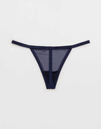 SMOOTHEZ Sheer Stripe Thong Underwear