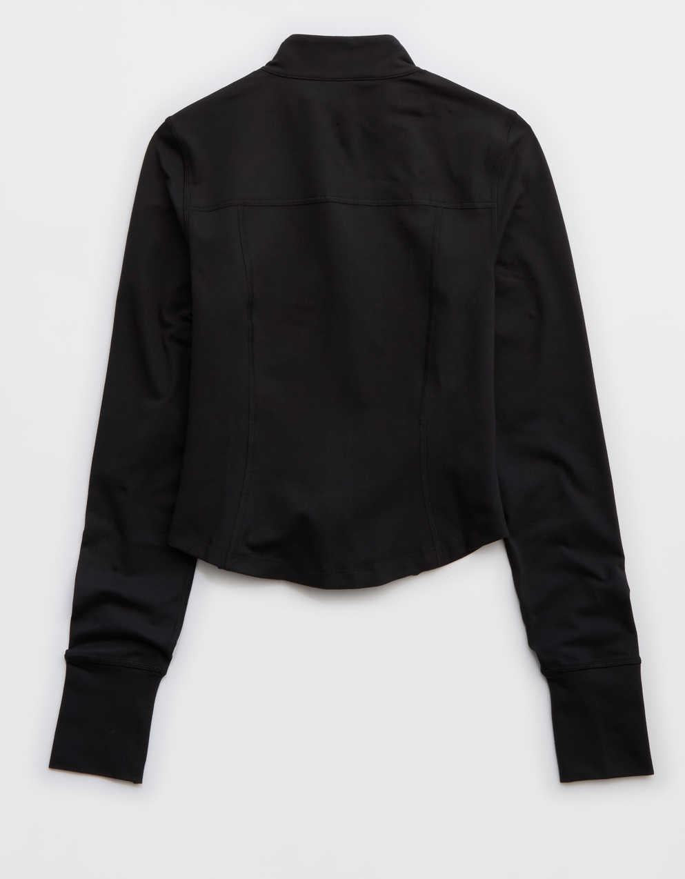 OFFLINE by Aerie The Hugger 더블 지퍼 재킷