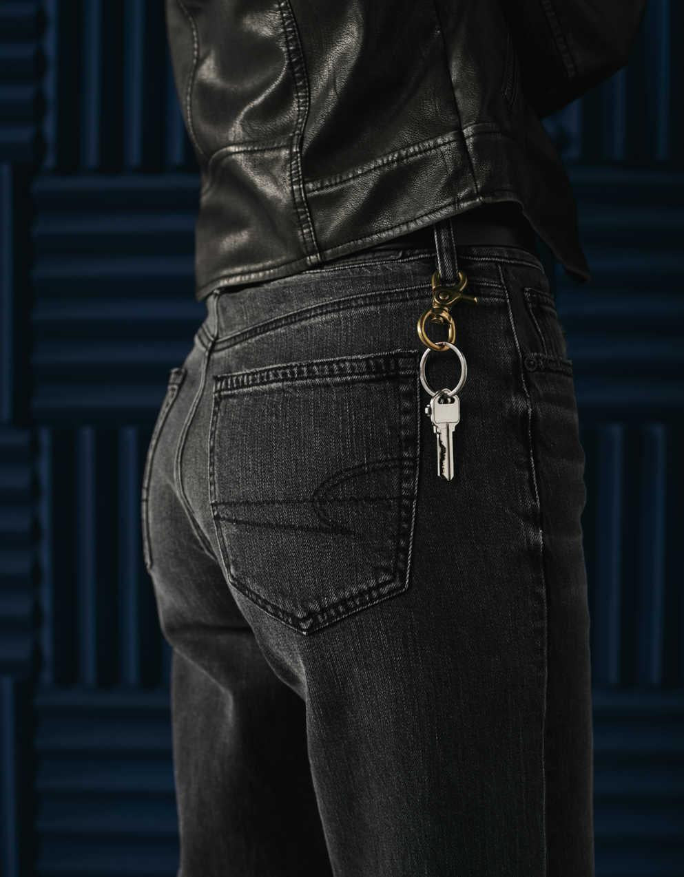 AE Embellished Strigid High-Waisted Stovepipe Jean