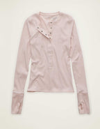 AE Long Sleeve Henley T-Shirt