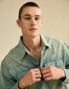 AE Relaxed Denim Western Shirt