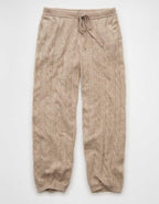 AE Cable Knit Sweatpant