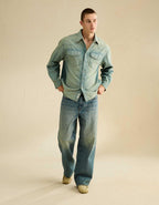 AE Relaxed Denim Western Shirt