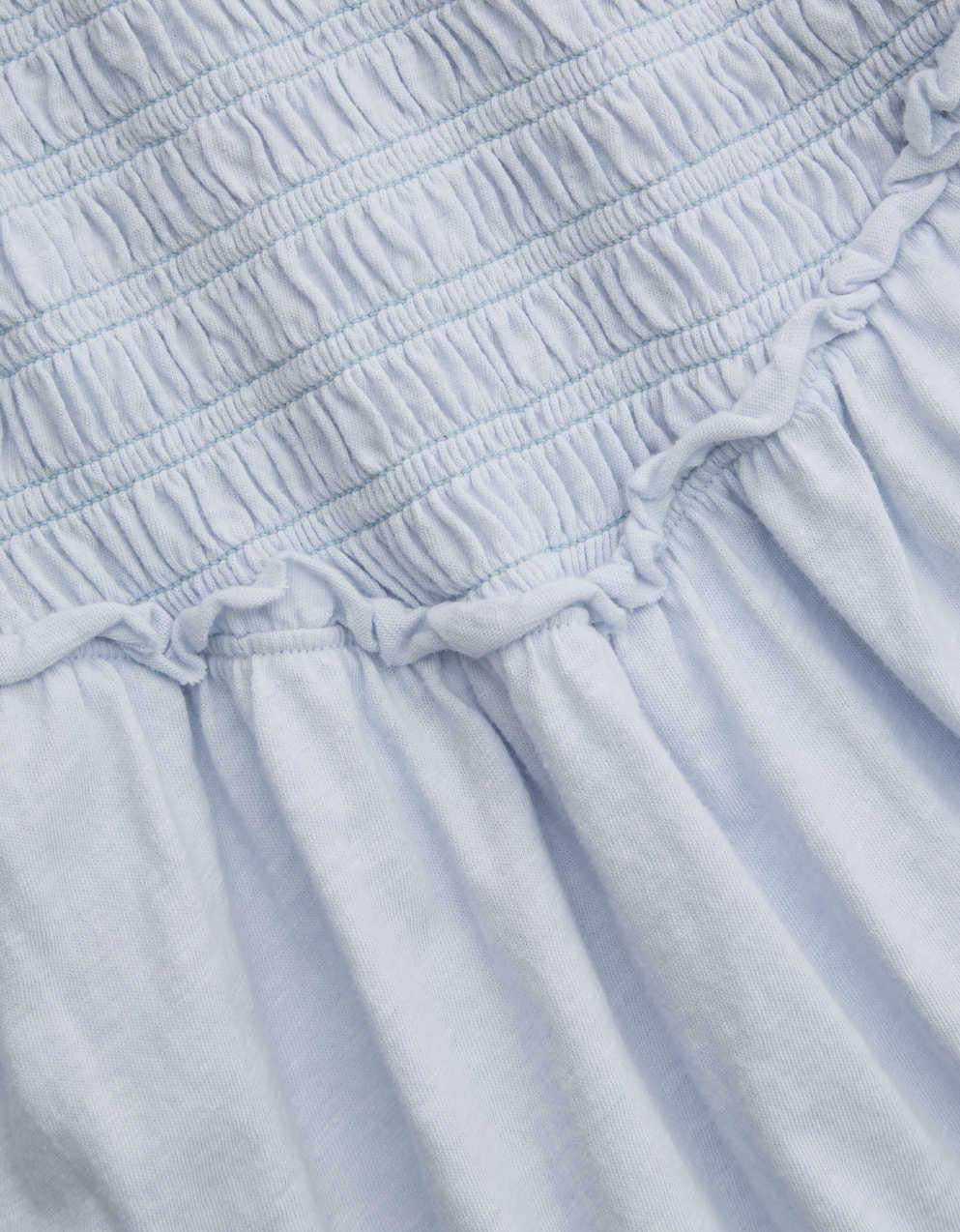 Aerie 해피스트 스모크 미니 드레스