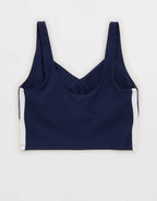OFFLINE By Aerie Real Me Track Low Key Longline Sports Bra