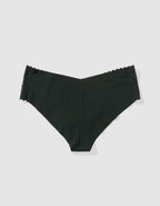 SMOOTHEZ No Show Coquette Lace Cheeky Underwear