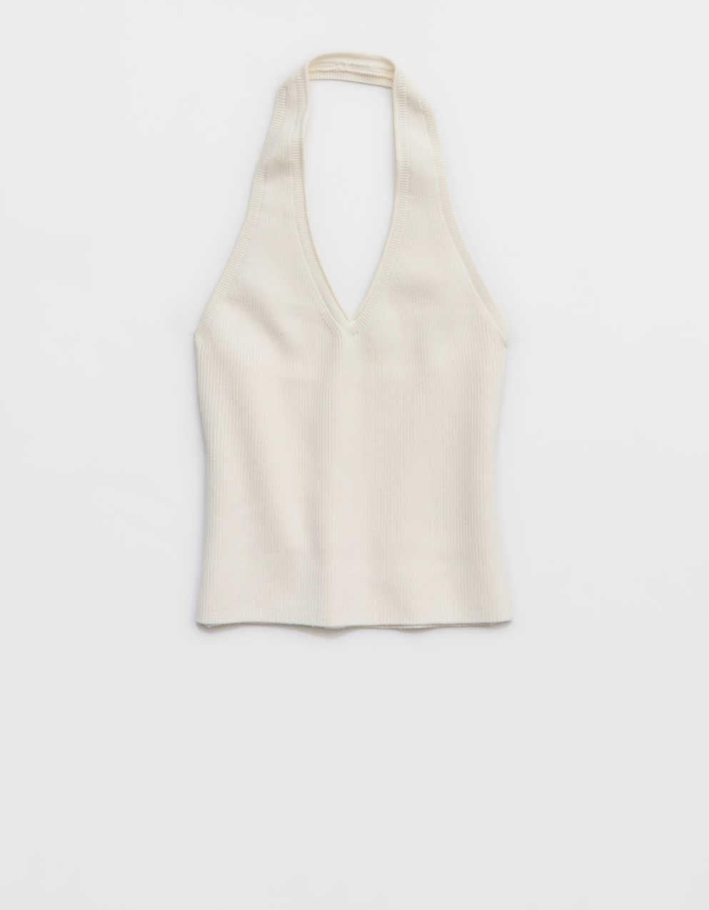 Aerie Sweater Halter Tank Top