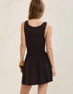 Aerie Happiest Smocked Mini Dress
