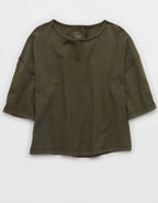 Aerie Unwind Waffle T-Shirt